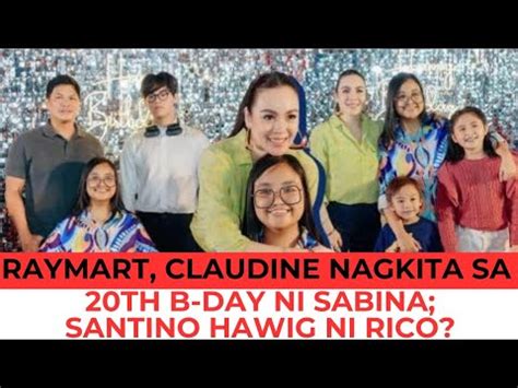 Raymart, Claudine nagkita sa 20th b.